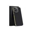 Joko İphone 15 Pro Max Kılıf Aramid 600d Kevlar Karbon Fiber Magsafe Kapak - Sarı