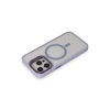 Joko  İphone 15 Pro Max Kılıf  Lens Magsafe Standlı Kapak - Lila
