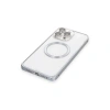 Joko  İphone 15 Pro Max Kılıf Metal Bumper Magneticsafe Kapak - Gri