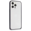 Joko  İphone 15 Pro Max Kılıf Metal Bumper Magneticsafe Kapak - Lacivert