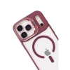 Joko  İphone 17 Pro Max Remim Lensli Magsafe Standlı Kapak - Bordo