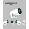 Kablosuz Bağlantılı Full HD Ev Sinema Projeksiyonu 160 ANSI Lümen