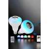 Kablosuz Bluetooth Hoparlör Led Lamba