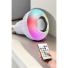 Kablosuz Bluetooth Hoparlör Led Lamba