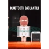 Kablosuz Bluetooth Karaoke Mikrofon USB ve AUX Girişli, Yüksek Ses Kalitesi