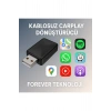 Kablosuz CarPlay & Android Auto Adaptörü  Apple ve Android Cihazlar İçin Evrensel Wireless Carplay Çevirici (  )
