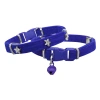 Kadife Kedi Boyun Tasması Yıldızlı 20-32 cm Mi