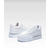 Kadın Yüksek Taban Rahat Şık Günlük Spor Ayakkabı Beyaz Renk