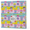 Kahve 10 - Çizgisiz Yan Boyamalı Defter