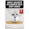 Kamp Lambası Güneş Enerjili Solar 5 Kanatlı Katlanır Lamba Karavan