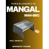 Katlanabilir Mangal  Portatif Katlanabilir Kamp Ve Piknik Mangalı 1 Mm Kalınlık (74)