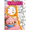 Kawaii Çıkartmalı Boyama Kitabı
