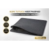 Kedi Elekli Tuvalet Önü Kum Tutucu Paspas  45 cm - 60 cm Gri