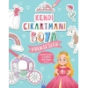 Kendi Çıkartmanı Boya - Prensesler