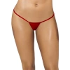 Kırmızı Transparan Tül String Tanga TM1115