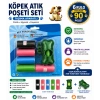 Köpek Dışkı Poşeti 6 rulo + Taşıma Aparatı Hediyeli ( 90 poşet - 6 rulo )