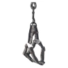 Köpek Göğüs Tasma Seti Daa Desenli 1.5 cm*35-48 cm Siyah-Beyaz