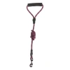 Köpek Göğüs Tasma Seti Daa Desenli 2 cm*40-58 cm Mor-Pembe