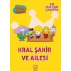 Kral Şakir ve Ailesi - Çıkartmalı Boyama Kitabı