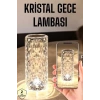 Kristal Dokunmatik Ve Kumandalı Masa Ve Gece lambası