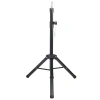 Kuaför Eğitim Mankeni İçin Metal Tripod / Siyah + Taşıma Çantası