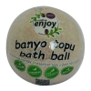 Lantalı El Yapımı Banyo Küvet Topu Sabunu Mor 90-120 Gr