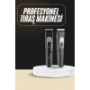 Lazer Epilasyon Öncesi Kısaltma Şarjlı Saç Sakal Tıraş Makinesi Ense Kesme Makinesi