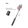 Led Işıklı Selfie Çubuğu Bluetooth Kumandalı Kablosuz Tripot Selfie Monopod Selfie Stick (Pembe) (  )