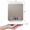 Lüx Dijital Mutfak Terazisi 5 Kg 1 Gr Hassas Paslanmaz Çelik + Pil