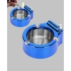 Masa Üstü Çakmaklı Küllük Paslanmaz Metal Gövde Yeni Nesil
