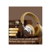 Metal Kulak Üstü Kablosuz Bluetooth Kulaklık Hybrid Anc Type-c Hızlı Şarj Bluetooth 6.0