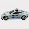 Metal Mini Polis Arabası  8 cm - Polis - 5 - 1 ADET