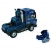 Metal Tır 1:24 - Sesli Işıklı Tır 13 cm - Lacivert - 1 ADET