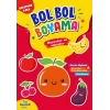 Meyveler ve Sebzeler - Kolaydan Zora Bol Bol Boyama