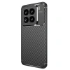 Mi 15 Pro Kılıf Auto Fus Karbon Kapak - Siyah