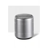 Mini Alüminyum TWS Kablosuz Bluetooth Hoparlör – Yuvarlak Metal Tasarım, Yüksek Bas ve Taşınabilir Özellikler (  )