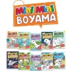 Mini Mini Boyama Kitabı Büyük Boy (10 Çeşit - 50 Kitap)