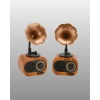 Mini Nostaljik Bluetooth Hoparlör FM Radyo 8 Saat Batarya Yeni Nesil