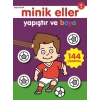 Minik Eller Yapıştır Ve Boya - Mor Kitap