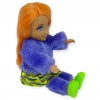Moda İkonu Bebek Figür 13 cm  - Tcu lı Neon Şıklık - 1 ADET