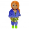 Moda İkonu Bebek Figür 13 cm  - Tcu lı Neon Şıklık - 1 ADET