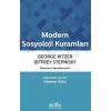 Modern Sosyoloji Kuramları