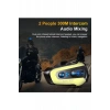 N3x Rgb Işıklı Intercom 3 Kişi Bağlantılı 1000maotosiklet Bluetooth Kulaklık Seti
