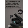 Nabız Ölçer Hediye Bileklikli Akıllı Saat ve Dijital Göstergeli Bluetooth Kulaklık Çoklu Şarj Girişi