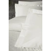 Nakışlı Çift Kişilik Saten Nev Takımı Luxe Ekru
