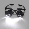 NikulaGözlük Modeli 10x 15x 20x 25x Lens,2led ışıklı,büyüteç (  )