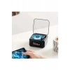 Nostalji Mini Plak Görünümlü Ralu Bluetooth Hoparlör 3d Ses Daası Retro Müzik Plak Siyah