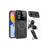 Note 11 Pro Kılıf Joy Lens Standlı Kapak - Koyu Yeşil