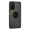 Note 11 Pro Kılıf Montreal Yüzüklü  Kapak - Siyah