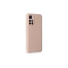 Note 11t Kılıf Nano İçi Kadife  - Pudra